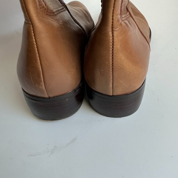 Corso Como Classic Women's Tall Knee High Camel New Leather Boots, Size 10M - Picture 9 of 15